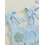 (12-18 Months, Blue) Macacão infantil para a cabeça. 8