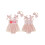 (3-6 Months, Pink) Macacão infantil para a cabeça. 2