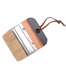 Paquet de 3 Pinceaux à La Craie et à La Cire Brosses à Pochoir à Poils pour Meubles en Bois DéCoration Murale à La Maison