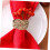 8pcs Handmade Woven Napkin Rings Decorative Holders for Dining Table Party Wedding Holiday Event Table Setting Rustic 5
