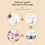 Yogurt Maker 2L Large Capacity Automatic Temperature Control 0-48 Hours Timer Digital Yogurt Maker Machine EU 7