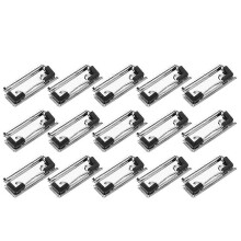 50Pcs Clipboard Clip Can Be Installed Hard Board Clip Clipboard Clip Stationery Metal Clip Spring Cl