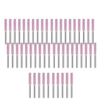 50 Pieces Burr Grinding Stone File,Polishing Grinding Tool Grinding Bits for Chainsaw Sharpener, 3/1