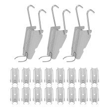20St Tuinkas Ophangclips Aluminiumzink Film Bevestiging