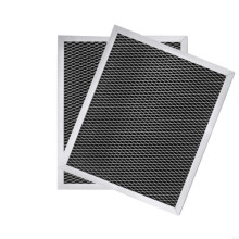 M6CB 2-Piece Range Hood Filter Set, Outdoor BBQ Range Hood Filter Extractor Filter 26.5x22cm 2PCS
