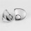 Chrome Batwing Inner Fairing Mount Side Mirrors with Blind Spot for  Touring 7