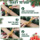 12 Unidades de 50 cm (20 Polegadas) de Abraçadeiras de Natal Reutilizáveis e Flexíveis para Guirlandas e Coroas de Natal, Ideais para Corrimãos de 4
