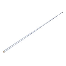 20pcs 96cm Length 7 Section Telescoping Stainless Steel AM FM Radio TV Antenna