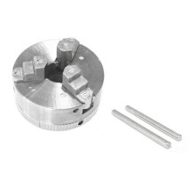 1Set 3 Jaws Manual Lathe Chuck with Tools Accessories 3-Jaw Lathe Chuck Z011 Manual Lathe Chuck Mini