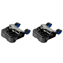 2PCS Bicycle Laser Calibrator Saddle Calibration Device USB Handlebar Saddle Center Adjuster Alignin