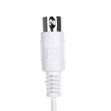 8 StüCk MIDI VerläNgerung Kabel 5-Pin Stecker auf 5-Pin Stecker E-Klavier Tastatur Instrument PC Kabel, 1,5 M