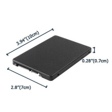 5X Caja de Tarjeta Adaptadora M.2 NGFF A SSD  / MSATA A  de 2,5 Pulgadas (Tecla B para Adaptador de PC M2 + M Socket de Escritorio NGFF)