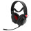 Wireless Gaming Headset 2.4G Bluetoth 4 Modes Adjustable Lightweight Black Red 11