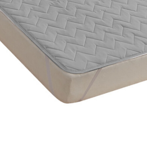 Pro Gris Claro Protector de Colchón 120x200cm 100g Topper 2
