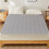 Pro Gris Claro Protector de Colchón 120x200cm 100g Topper 8