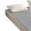 Pro Gris Claro Protector de Colchón 120x200cm 100g Topper 9