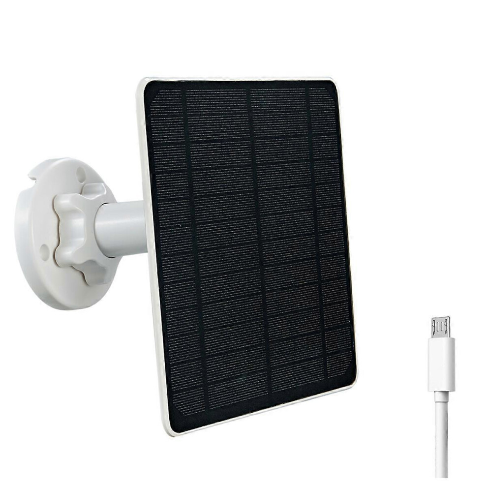 5W Solar Panels Ip65 Waterproof With 3 Meters Cable For 5V Battery Camera Low Power Camera Security 3427082738923