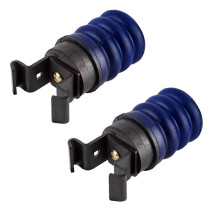2PCS TSS-107-40 Rear Suspension Air Helper Spring Kit for Trailer Axle, GAWR: 3000-5000 TSS10740 Sus