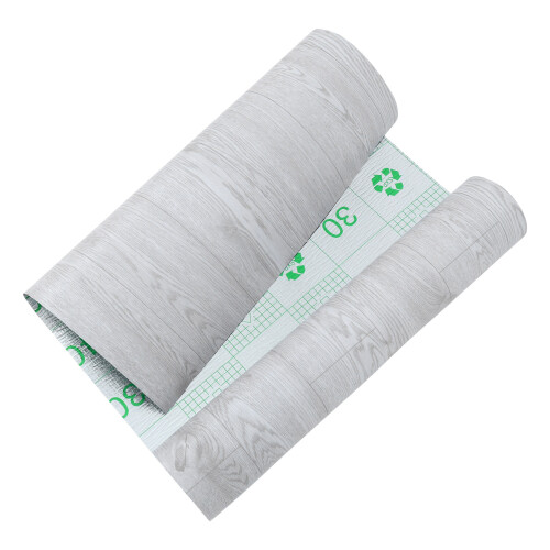 1Roll Self Adhesive PVC Floor Sticker Grey Durable Antislip Surface