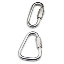 2PCS Chain Links, 304 Stainless Steel Screw Chain Quick Links for Hammock Hanging, Hiking, Hiking 22