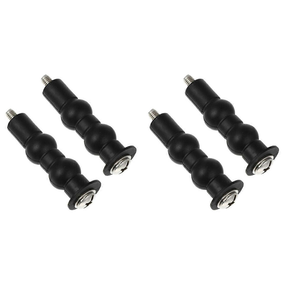 4-Pack Toilet Screws Toilet Fixing Bolts Toilet Seat Bolt Caps Suitable For Toilet Top Mount Toilet 3214539305513