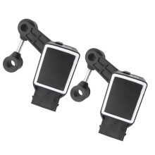 2PCS Front Body Height Level Sensor C2C2253 C2C2255 for Jaguar XJ8 XJR 2004-2007 Suspension Headligh