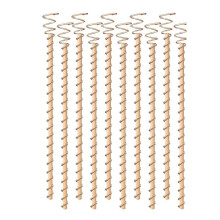10Pcs Electroculture Plant Stakes,12 Inch Copper Coil Antennas Garden Stakes Electronic Planting for Vegetable Garden