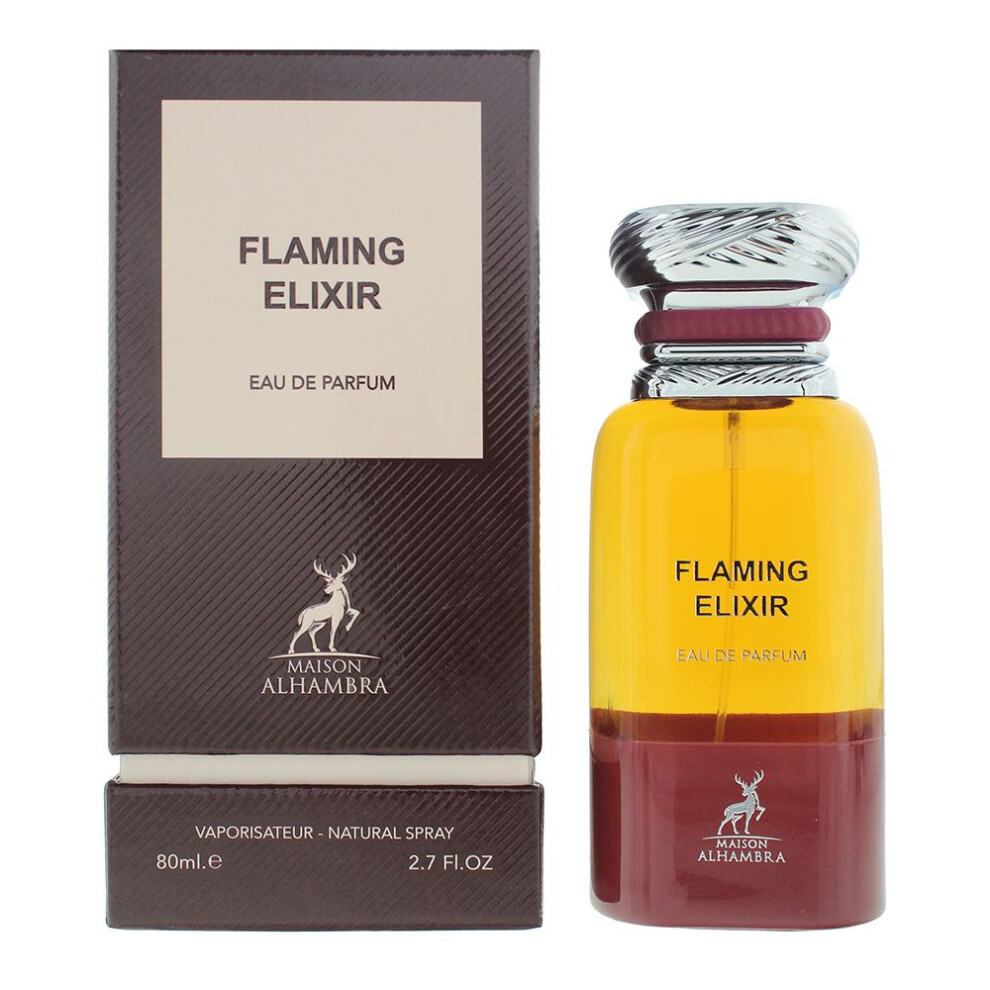 Maison Alhambra Flaming Elixir Flaming Elixir Eau De Parfum 80Ml - Image 6