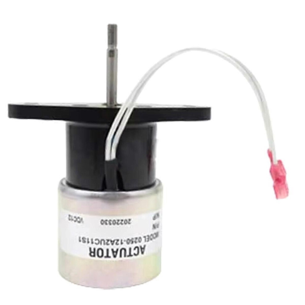0250-12A2uc11s1 Excavator Stop Sole Valve Actuator Fuel Shut Off Flameout Sole Switch Genera Light 3183427330039