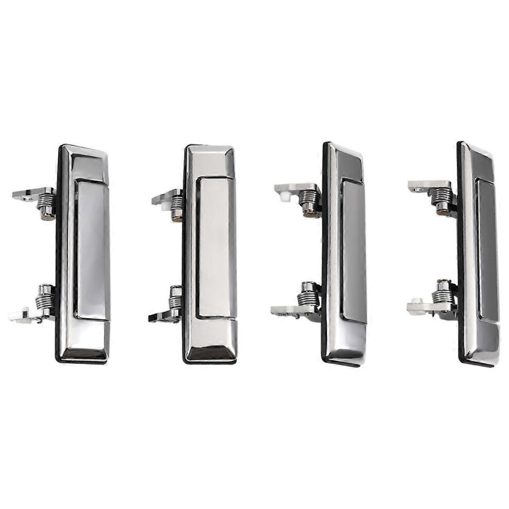 4Pcs Chrome Exterior Door Handle For Toyota Land Cruiser 60 70 Series 1984-2019, Pickup/4Runner/Hilu 3099077508240