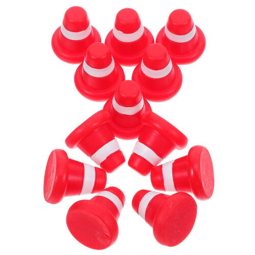 100Pièces Mini Cônes De Rouges Pour Jeux Et Décoration Maison 1