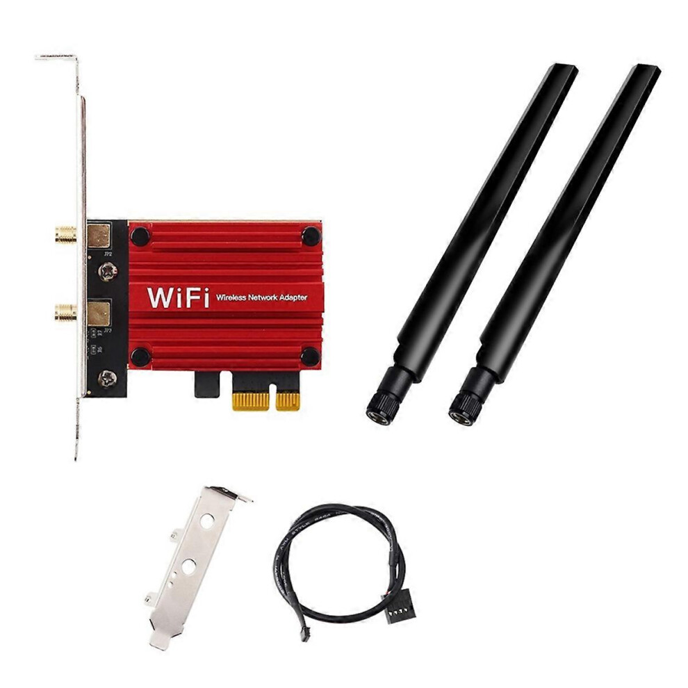 1800Mbps Wifi 6 Mt7921 Pci Express Wireless Adapter Bluetooth 5.2 Dual Band 802.11Ax/Ac Wi-Fi Networ 3080595039323