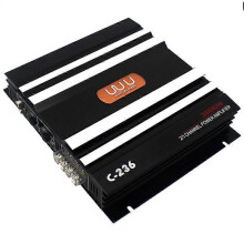 3800 W Car Amplifier 2 Channel Black Aluminum Alloy High Power Car Stereo o Power Amplifier for