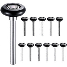 12 Pack Nylon Garage Door Roller 2 Inch Quiet Garage Rollers Bulk 6200Z Replacement Garage Door Roll