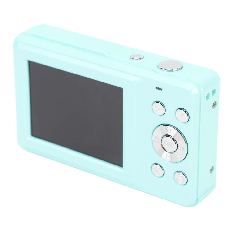 Fhd Kids Digital Camera 44Mp 1080P 16X Zoom 2.4" Ips Screen Green 7671385720451