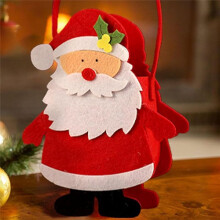 Kerstzak, Snoepzak, Cartoonkerst "Silent Girl" Kerstbenodigdheden voor Kinderen van 8-12 Jaar