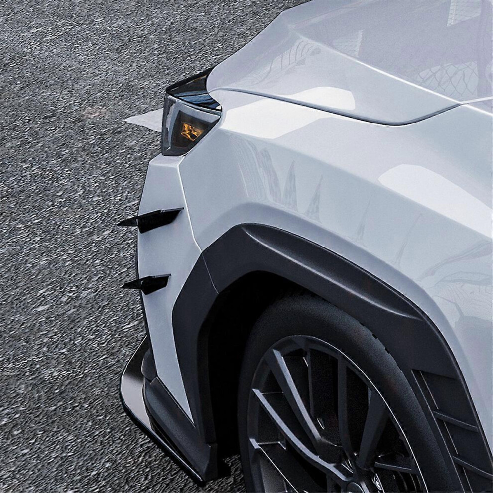Car Front Bumper Outer Side Splitter Spoiler Canard Trim For Subaru Wrx Sti Vb 2022+ 3589760803405