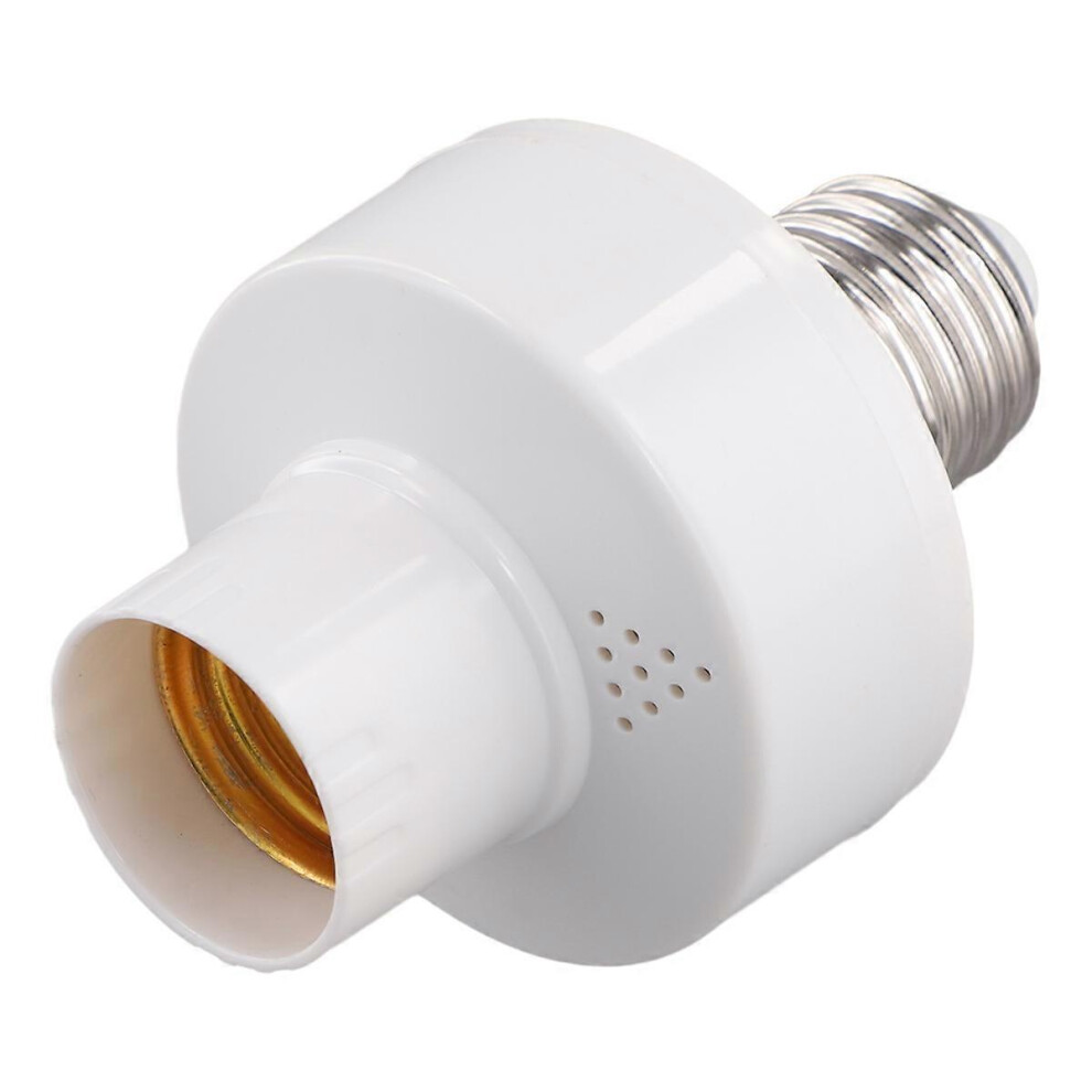 E27 Socket Smart Voice Bulbs Adapter E27 Led Lamp Holder Base No Networking Required Intellige Light 3029536350356