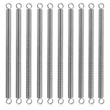 Extension Springs 3/8In X 6-1/2In,0.047In Spring Steel Double Hooks for Mechanical Repair Industrial