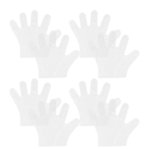 600Pcs Clear for Cooking Cleaning Service
