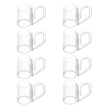24Pcs Plastic Roller Blind Grip Pulls Window Shade Clips Transparent