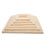 24Pcs Needlework Canvas Stretcher Bars Wooden Frame Bars Light Yellow 1