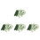 400Pcs Green Plastic Artificial Flower Holders for DIY Bouquets 5