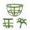 400Pcs Green Plastic Artificial Flower Holders for DIY Bouquets 10