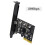 2X Placa PCIE USB Tipo C PCI-Express 4X para USB 3.2 Gen 2X2 (20 Gbps) Chipset ASM3242 para Windows 8/10/Linux 2