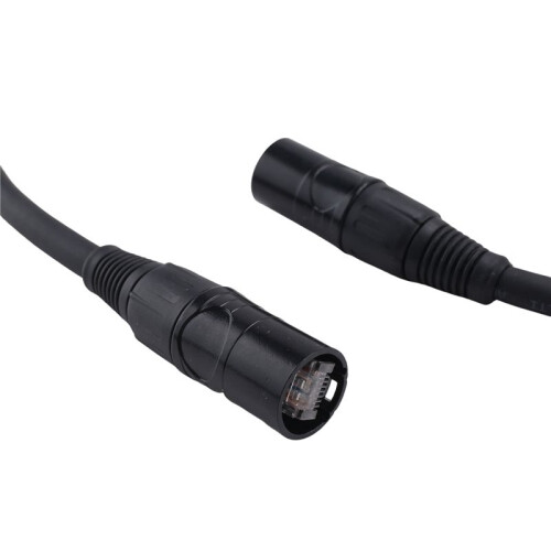 3X CAT6 Ethercon Cable EtherCON-Compatible RJ45 Connector for Studio Setups, Touring, Stage Production, Concerts 1 Meter