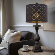 2 Abat-Jours, Abat-Jour Tambour D'Environ 11,6 Pouces en Haut X 12,6 Pouces en Bas X 9,8 Pouces de Haut, Abat-Jour en Pouces pour Lampe de Table