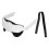 One Click Release Head Strap For Meta Quest3S, Quick Adjust Hinge And Adjustable Head Circumference With Durable Reinforced Material Lightweight 1
