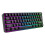 3-Mode RGB Backlit 61-Key Wireless Keyboard, 2000mAh Black 9