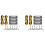 2X Replacement Parts Main Brush Filter Side Brush Replace for  DEEBOT 900 901 Robotic Vacuum Cleaner 1